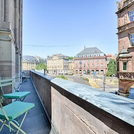 German Chic The Imperial Balcony Apartment Metz